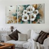 Ulloord Wall Art Modern Flower Artwork Paintings Butterfly Landscape Picture wall Decor for Living Room Bedroom Kitchen with Framed