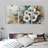 Ulloord Wall Art Modern Flower Artwork Paintings Butterfly Landscape Picture wall Decor for Living Room Bedroom Kitchen with Framed