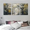 Canvas Art Wall Decor for Living Room Foggy Forest Painting Landscape Picture Modern Nature Artwork for Living Room Bedroom Bathroom Home Office Wall Decor Canvas Wall Decor