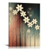 Wall Art Hanging Pictures Canvas Wall Art Modern Grace Abstract Flowers Artwork for Living Room Bedroom Home Decorations Wall Decor